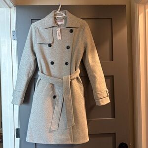 Joe Fresh Grey Trench Coat | Brand new with tags | size xs